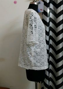Plus Size Lace Top