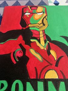 Iron Man Canvas Painting
