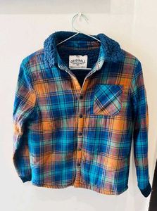 Marks And Spencers  Kids Sherpa Shacket.