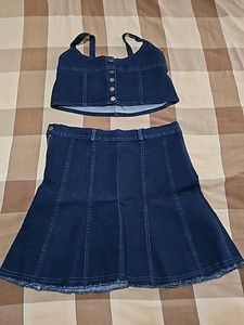 Stylish Denim Co-ords