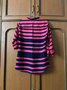 Striped Pink Top