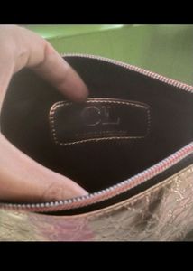 Carlton London Rose Gold Pouch