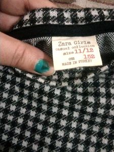 Checkered Skater Dress