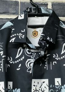 Patterned Men's Shirt