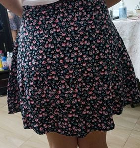 Floral Mini Skirt H&amp;M