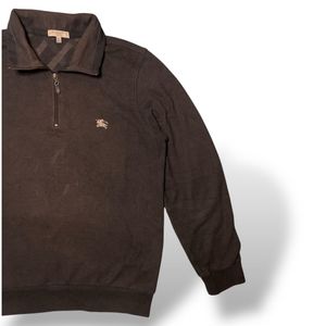 Burberry Quarter Zip Pullover