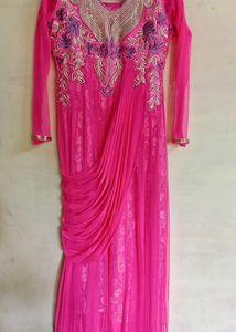 LONG FLARE GOWN FOR WOMEN