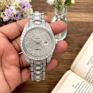 ROLEX FULL DIAMOND MENS PREMIUM QUALITY WATCH