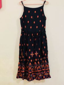 Boho Print Dress