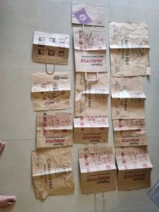 13 Paper Bags - Different Sizes