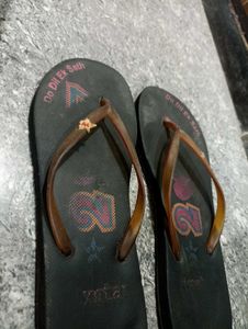 Stylish Black Flip Flops