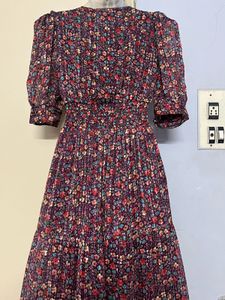 Pintrest Floral Long Dress