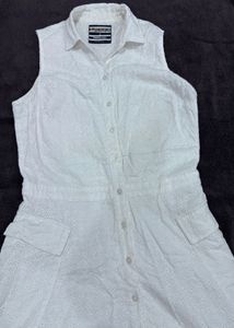 Superdry White Shirt Dress