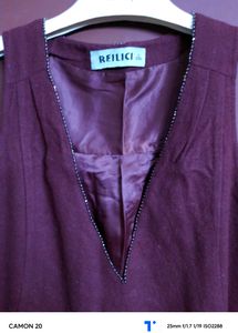 Formal And Party Mehroon Dress