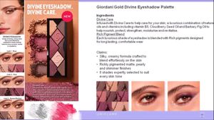 Oriflame Divine Eyeshadow Palette