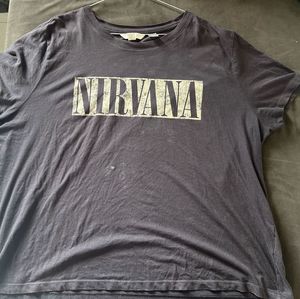 HM SIZE XL Nirvana Graphic T-Shirt