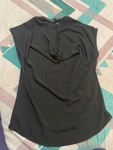 Black Embellished Top