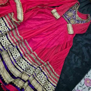 Elegant Ethnic Gown/wedding/marriage/party wear