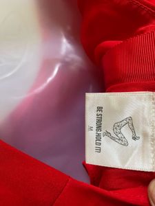Pinterest Inspo Red Sleeveless Tie Top