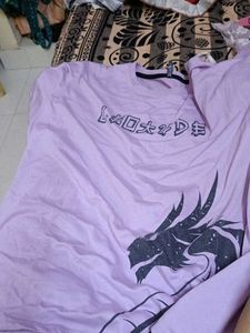 Lavender Dragon Graphic Tee