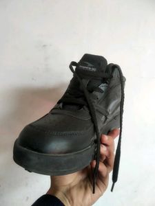 Asian Black High-Top Sneakers