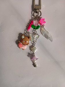 Floral Bear Bag Charm 🐻