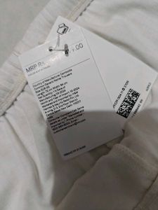 H&amp;M White Trousers - EUR XS