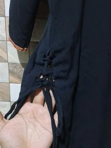Black Sharara Set