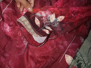 Beutiful Red Suite, Patiala Salwar With Duppatta