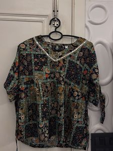SET OF 2 ETHNIC PATCHWORK TOPS!!