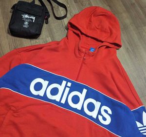 Adidas Red Hoodie