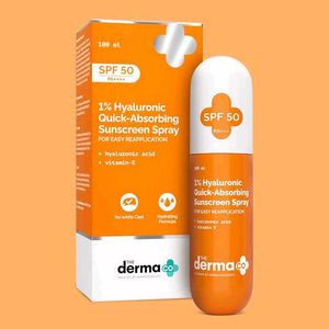 The Derma Co Quick-Absorbing Sunscreen Spray