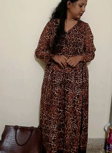 Leopard Tiger Print Kurti