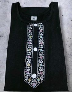 Green Woollen Kurta