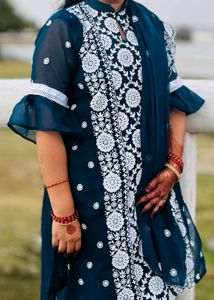 Kurta Suit Set With Duptta