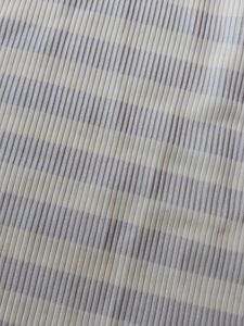 Striped Sleeveless Polo Top