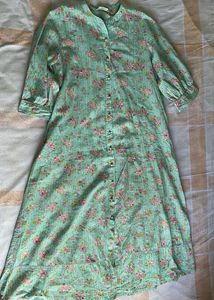 Floral Print Shirt kurthi