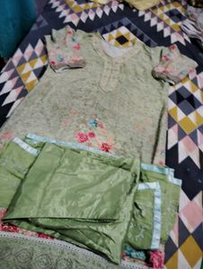 Elegant Green Kurta Set