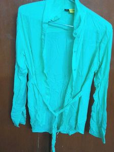2 Shirt Tops With Tie Up