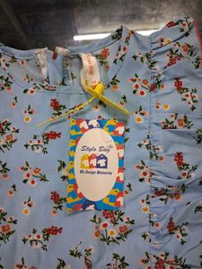 Floral Girls Jumpsuit