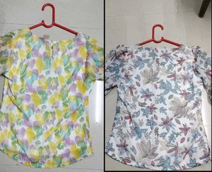 Floral Print Blouses🌸💐