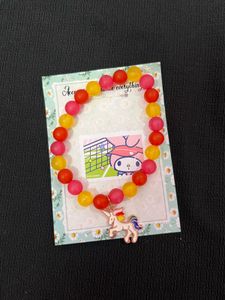 Combo Of 2 Beads Bracelet With Charm
