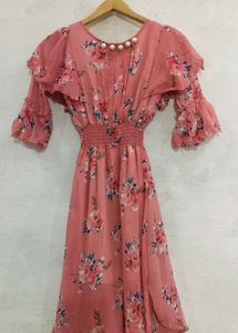 Floral Pink Dress