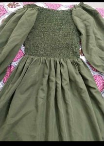 Olive Green Maxi Dress