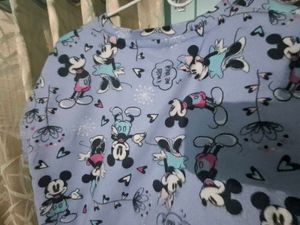 Mickey Mouse Graphic Oversized Crop Top