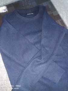 Blue Knit Sweater