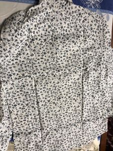 White Printed Shirt for Men