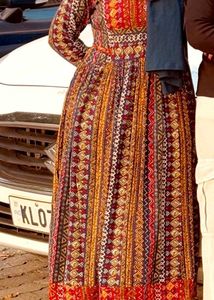 Boho Print Maxi Dress