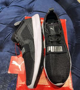 AUTHENTIC PUMA IDP MU BLACK RUNNING SHOES