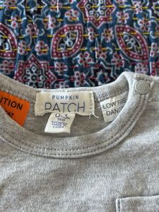 Cute Gray Baby Onesie